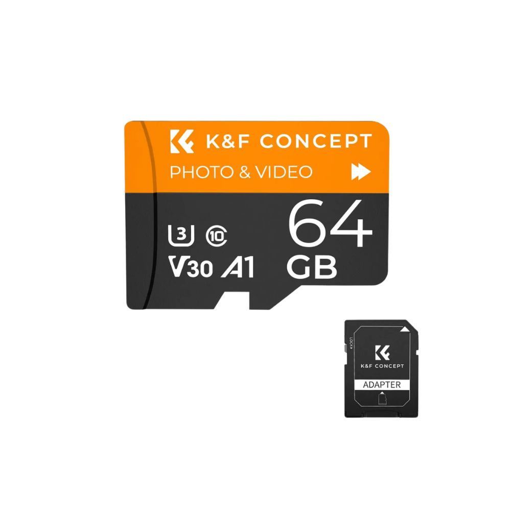 K&amp;F Concept Carte Mémoire 64G Micro SD